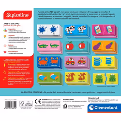 Clementoni Sapientino Montessori - Le Mie Prime 100 Parole - Vue supplémentaire 6