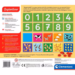 Clementoni Sapientino Montessori - Numeri Tattili - Vue supplémentaire 6