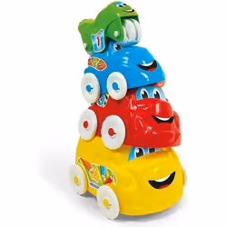 Clementoni 17111, Ensemble de véhicules, 0,8 an(s), Plastique, Multicolore