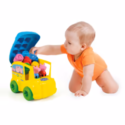 Clementoni Soft Clemmy - Peppa Pig Bus Bucket