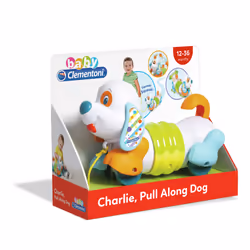 Clementoni Towable dog, Garçon/Fille, 1 an(s), Sonore