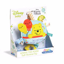Clementoni Winnie The Pooh, Garçon/Fille, Sonore, Peluche, Multicolore, 1 pièce(s)