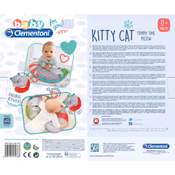 Clementoni 17278SN Oreiller pour bébé Multicolore