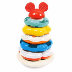 Clementoni Disney Baby Stacking Rings, 0,6 an(s), Multicolore