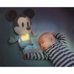 Clementoni Peluche Veilleuse Mickey
