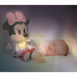 Clementoni Peluche Veilleuse Minnie