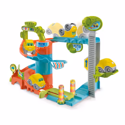 Clementoni FUN GARAGE - BABY TRACK, Jeu de construction, 1,5 an(s), 1,02 kg