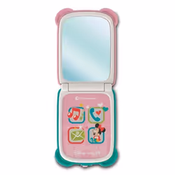 Clementoni Disney Baby Flip Phone - Minnie, Minnie, 0,75 an(s), Sonore, AAA, Piles fournies