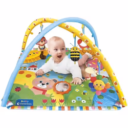 Baby Projector Activity Gym, Tapis de gymnastique pour bébé, Barre d'activités, Multicolore