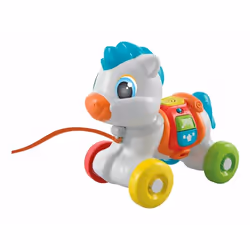 Baby Mon poney à tirer, 6 mois, 4 roue(s), Batteries requises, Multicolore, 440 g