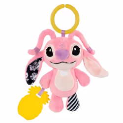 Clementoni Disney Baby Angel Soft Rattle, Garçon/Fille, Tissu, Peluche, Multicolore