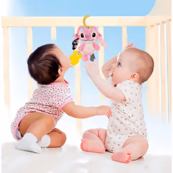 Clementoni Disney Baby Angel Soft Rattle jouet pour bébé accroché - Vue supplémentaire 5