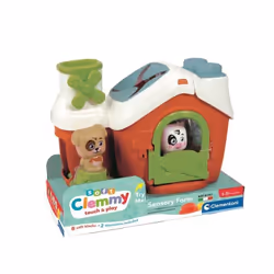 Clementoni Clemmy Sensory farm, Ferme, 0,5 an(s), Multicolore