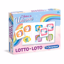 Clementoni Lotto Unicorn, 3 an(s), Multicolore