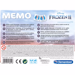 Clementoni Memo Kompakt Frozen 2