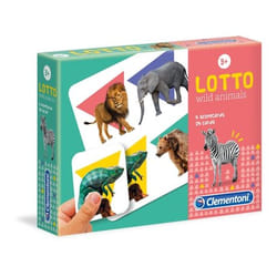 Clementoni Lotto Wild Animals Jeu de cartes Jeu de chance