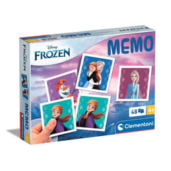 Clementoni Memo Frozen 2024 Jeu de cartes Mémoire