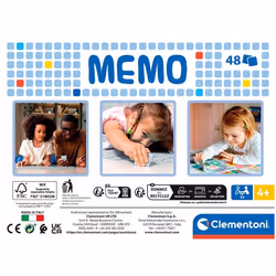 Clementoni Memo Frozen 2024 Jeu de cartes Mémoire