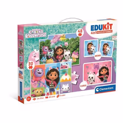 Clementoni Edukit 4 en 1 - Gabby et la maison magique, 3 an(s)