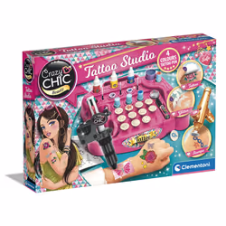 Clementoni Crazy Chic 18602, Kit de moulage/peinture pour enfants, Plastique, Multicolore