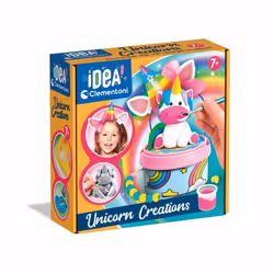 Clementoni IDEA 18690, Kit de loisirs créatifs pour enfants, 7 an(s), Pâte à modeler, Laine, Multicolore
