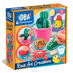 Clementoni IDEA 18691, Kit de loisirs créatifs pour enfants, 7 an(s), pierre, Multicolore