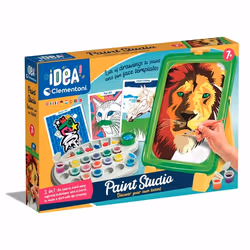 Clementoni IDEA 18717, Kit de moulage/peinture pour enfants, 7 an(s), Multicolore