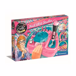Clementoni Action & Réaction 8005125187300, Kit de manucure pour enfants, 7 an(s), Plastique, Multicolore
