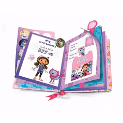 Clementoni Journal - Gabby's Dollhouse, Scrapbook pour enfants, 6 an(s)