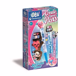 Clementoni Crée tes stylos - Best Friends, Kit de loisirs créatifs pour enfants, 6 an(s)