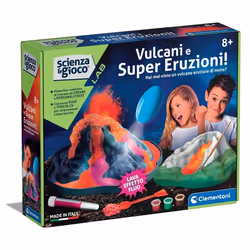 Clementoni Science & Jeu laboratoire 19354, Volcano, Chimie, 8 an(s), Multicolore