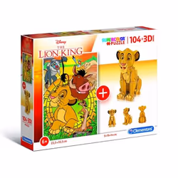 Clementoni Lion King, 104 pièce(s), Télévision/films, 6 an(s)