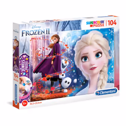 Clementoni Disney Frozen 2, 104 pièce(s), Dessins animés, 6 an(s)