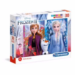 Clementoni 30 pièces - La Reine des Neiges 2, 30 pièce(s), Dessins animés, 3 an(s)