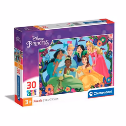 Clementoni Supercolor Disney Princess, 30 pièce(s), Dessins animés, 3 an(s)