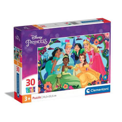 Clementoni Supercolor Disney Princess Jeu de puzzle 30 pièce(s) Dessins animés