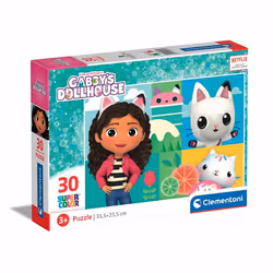 Clementoni Supercolor Gabby’s Dollhouse, 30 pièce(s), Dessins animés, 3 an(s)