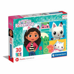 Clementoni Supercolor Gabby’s Dollhouse Jeu de puzzle 30 pièce(s) Dessins animés