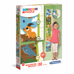 Clementoni Measure Me 30 Pièces - Animaux Dans Leur Habitat
