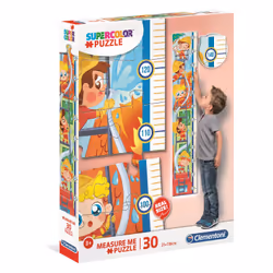 Clementoni Measure Me 30 Pièces - L'Échelle Des Pompiers