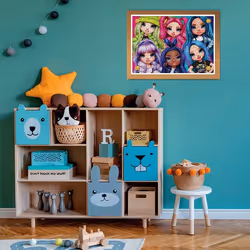 Clementoni Supercolor 20343 puzzle Jeu de puzzle 104 pièce(s) Dessins animés