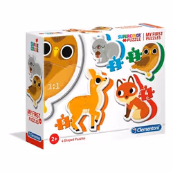 Clementoni My First Puzzles, 3 pièce(s), Animaux, 2 an(s)