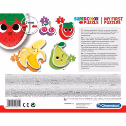 Clementoni My First Puzzles Jeu de puzzle 3 pièce(s) Alimentation et boissons