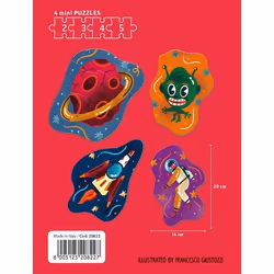 Clementoni 20822 puzzle Jeu de puzzle 3 pièce(s) Espace