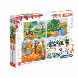 Clementoni Supercolor 20-60-100-180 Pièces - Les 4 Saisons
