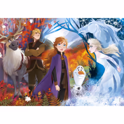 Clementoni SuperColor 20-60-100-180 pièces - La Reine des Neiges 2
