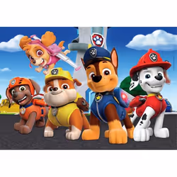 Clementoni Supercolor Paw Patrol Jeu de puzzle 60 pièce(s) Dessins animés