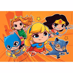 Clementoni Supercolor DC Comics Superfriends Jeu de puzzle 60 pièce(s) Dessins animés - Vue supplémentaire 4