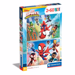 Clementoni Spidey & His Amazing Friends, 60 pièce(s), Bandes dessinées, 4 an(s)