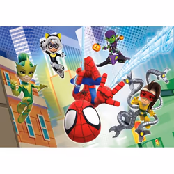 Clementoni Spidey & His Amazing Friends Jeu de puzzle 60 pièce(s) Bandes dessinées